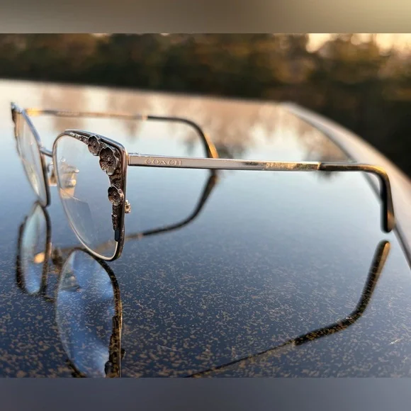 Coach Floral Cat-Eye Glasses - Picture 3 of 6